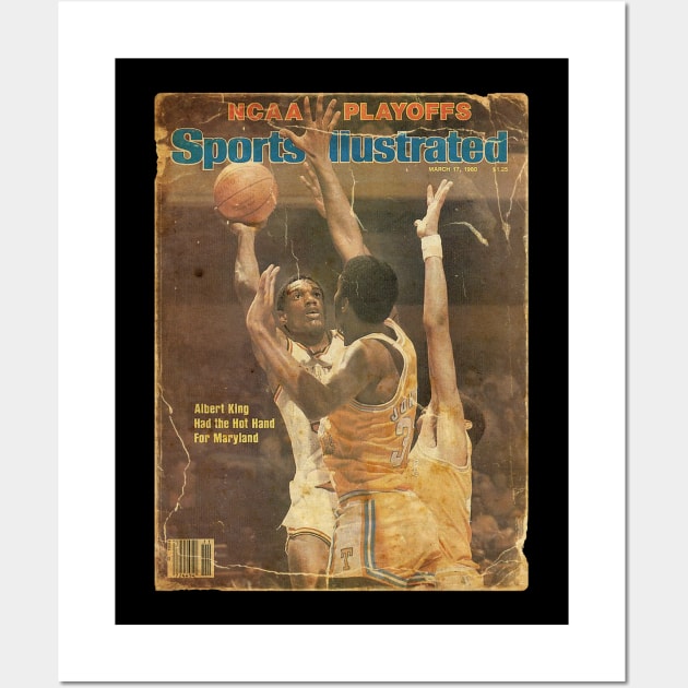 COVER SPORT - SPORT ILLUSTRATED - ALBERT KING HAD THE HOT HAND Wall Art by FALORI